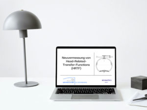 Neuvermessung von Head-Related-Transfer-Functions (HRTF) - Jacqueline Reichert